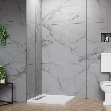 Душевой поддон (80х80) Belbagno Tray TRAY-BB-DUE-A-90-4-W0 без сифона